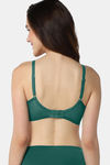 Amante Double Layered Wired Full Coverage Super Support Bra - Botanical Garden — thumbnail 3